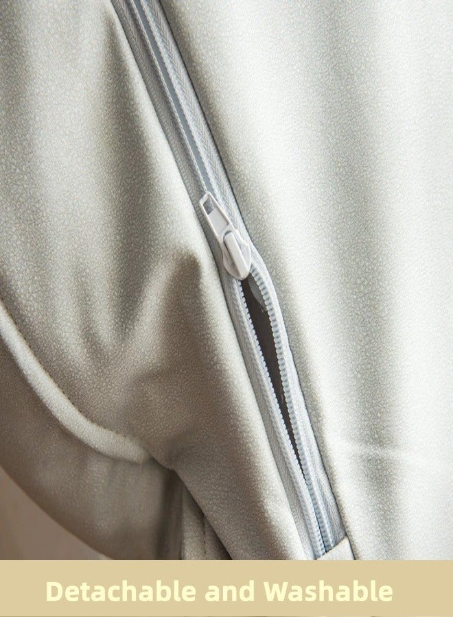 Folding Lazy Sofa Floor Chair Technology Fabric Sofa Tatami Backrest Sofa Adjustable Leisure Chair With Adjustable Back Support Game Floor Chair Floor Balcony Bay Window Leisure Legless Sofa Bed Backrest Chair For Adults Detachable And Washable High Resilience Pp Cotton - Image 3