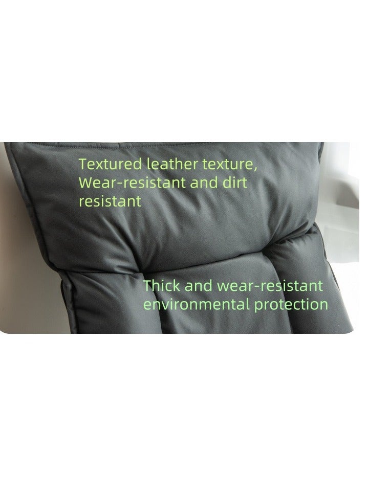 Generic Folding Lazy Sofa Floor Chair Technology Fabric Sofa Tatami Backrest Sofa Adjustable Leisure Chair With Adjustable Back Support Game Floor Chair Floor Balcony Bay Window Leisure Legless Sofa Bed Backrest Chair For Adults Detachable And Washable High Resilience Pp Cotton （Cream Color）  - Image 5