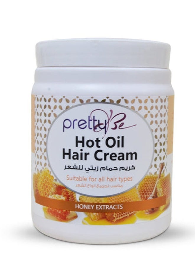Pretty Be Hot Oil Hair Cream With Honey Extracts 1000 ML  - Image 1