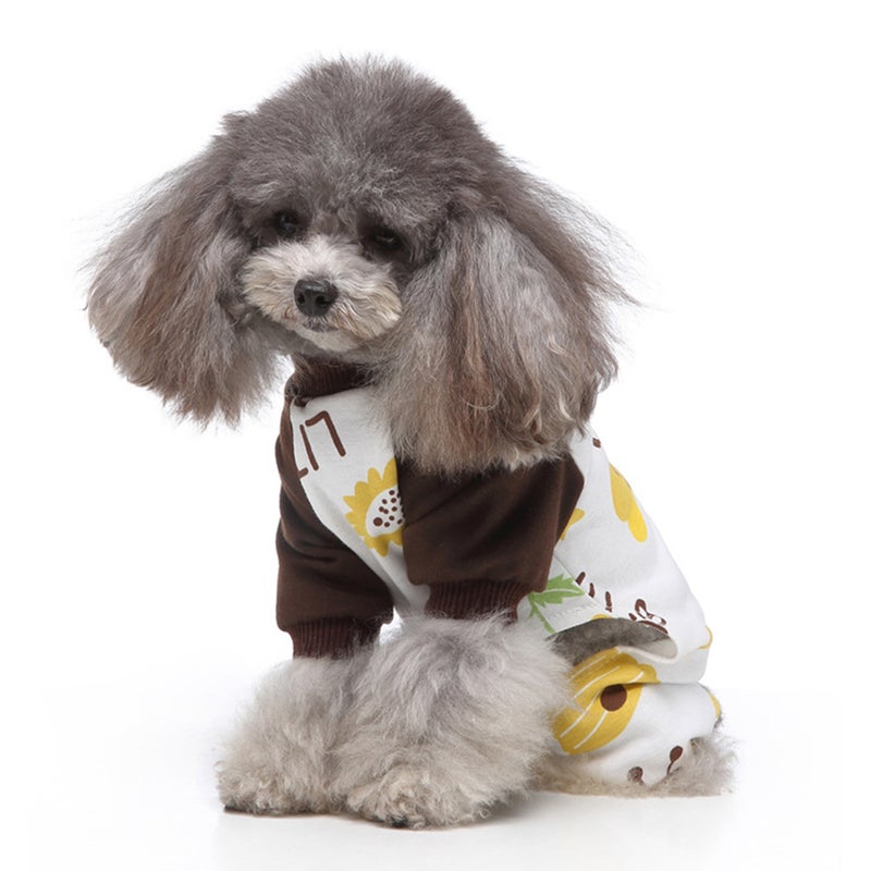 Pet Sleeping Pajama Pet Dog Warm Keeping Clothes Outdoor Cat Coat Clothing - Image 2