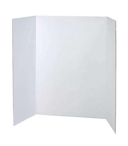 Pacon Pacon Presentation Boards Single Wall White 48 x 36 12 Count