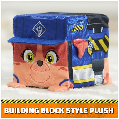 Rubble & Crew Rubble Crew Stuffed Animals Mix 4Inch CubeShaped Plush Toy for Kids Ages 3 and Up - Image 5