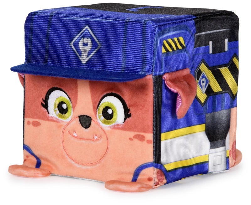 Rubble & Crew Rubble Crew Stuffed Animals Mix 4Inch CubeShaped Plush Toy for Kids Ages 3 and Up - Image 3