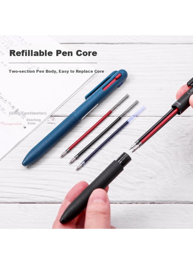 Pentel Miyake Kazunari Co-Branded Oil Pen 0.5Mm Business Office Multi-Function Ballpoint Pen (Refill Xbxs5-A) Bxac35W Pure White Shaft - Image 5