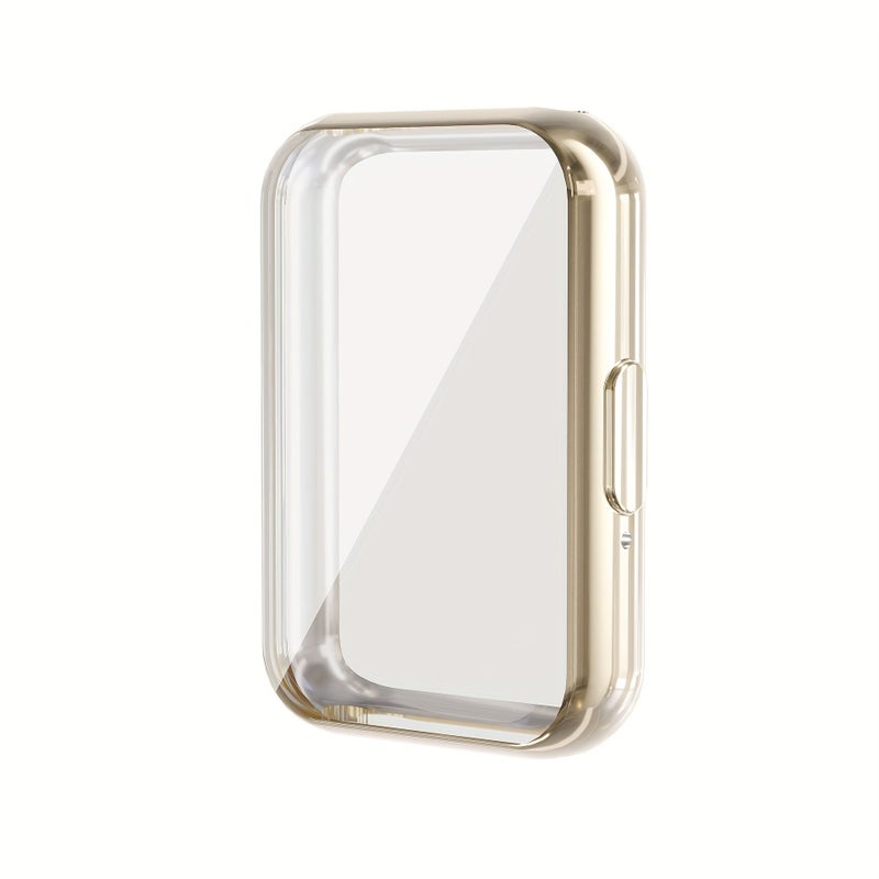غطاء حماية ناعم من TPU الأخضر يغطي بالكامل لجهاز Samsung Galaxy Fit3 - Image 5