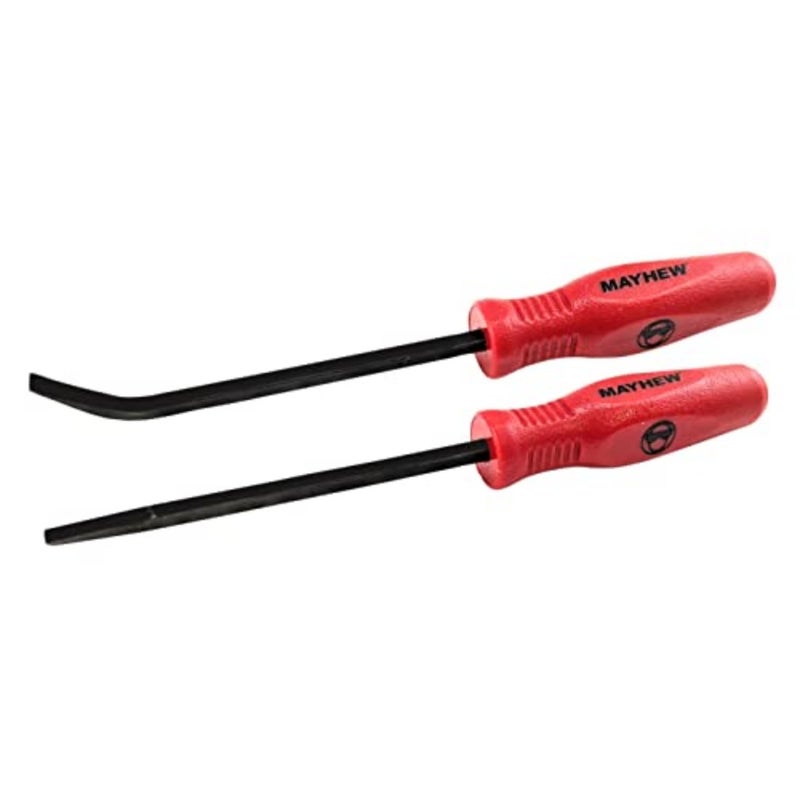 Tools 2 PC Mini Pry Bar Set - Chrome - Image 1