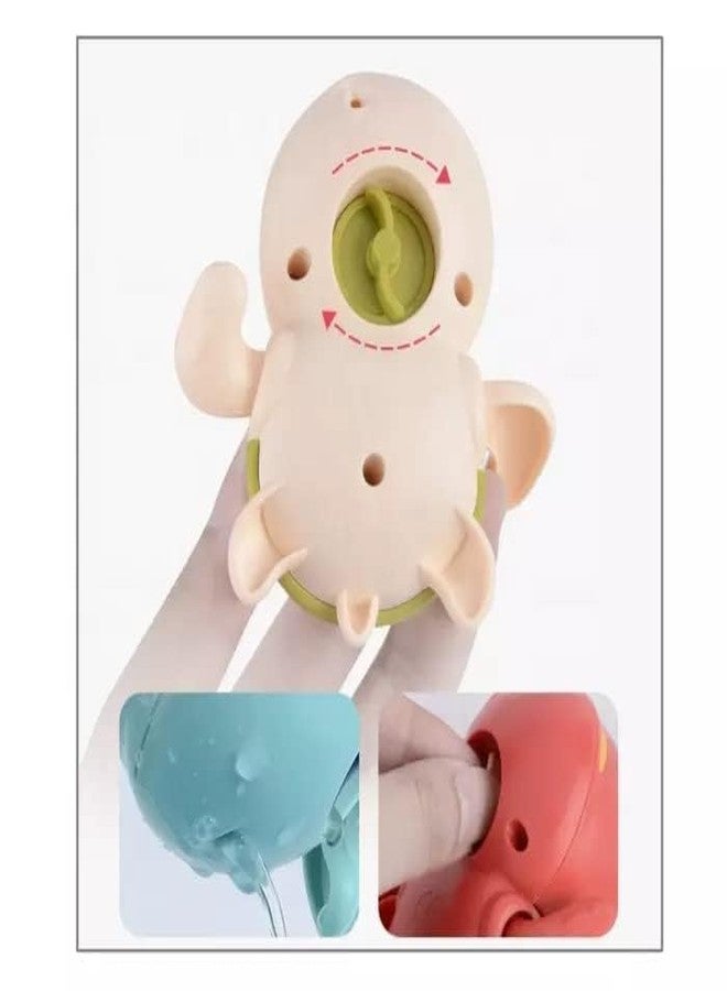 TECH LOGO ELECTRONICS أفضل لعبة استحمام للأطفال الصغار، لعبة سلحفاة عائمة تعمل بالزنبرك، من TECH LOGO ELECTRONICS، مثالية لحمام الأطفال، مناسبة لحمام السباحة، لعبة حمام الأطفال الميكانيكية، أفضل هدية (سلحفاة، 2) - Image 3