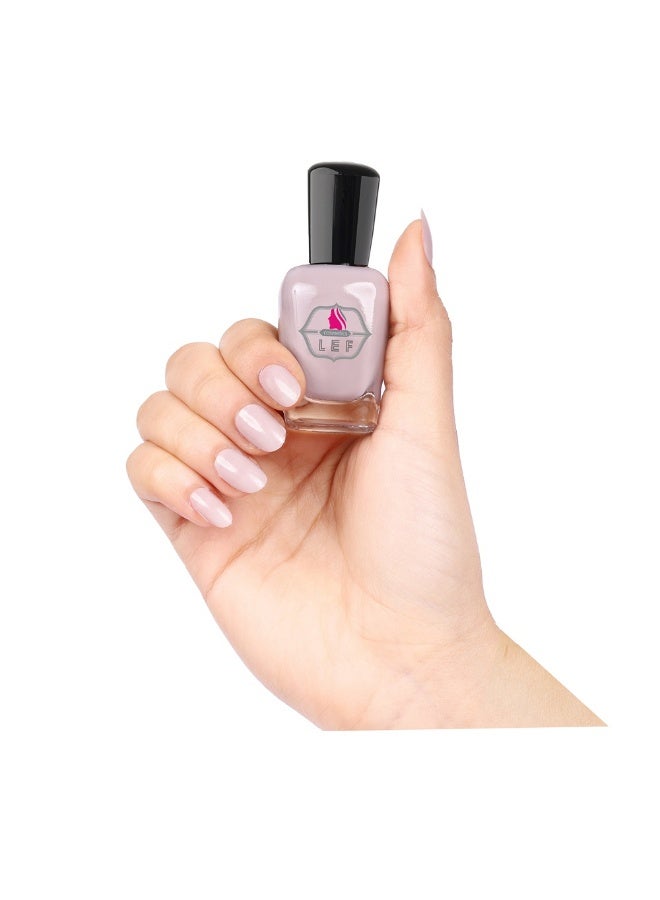 LEF COSMTICS LEF Fusion Nail Polish Gel Effect, Intense Color and Shine | CITRINE 36 - Image 1