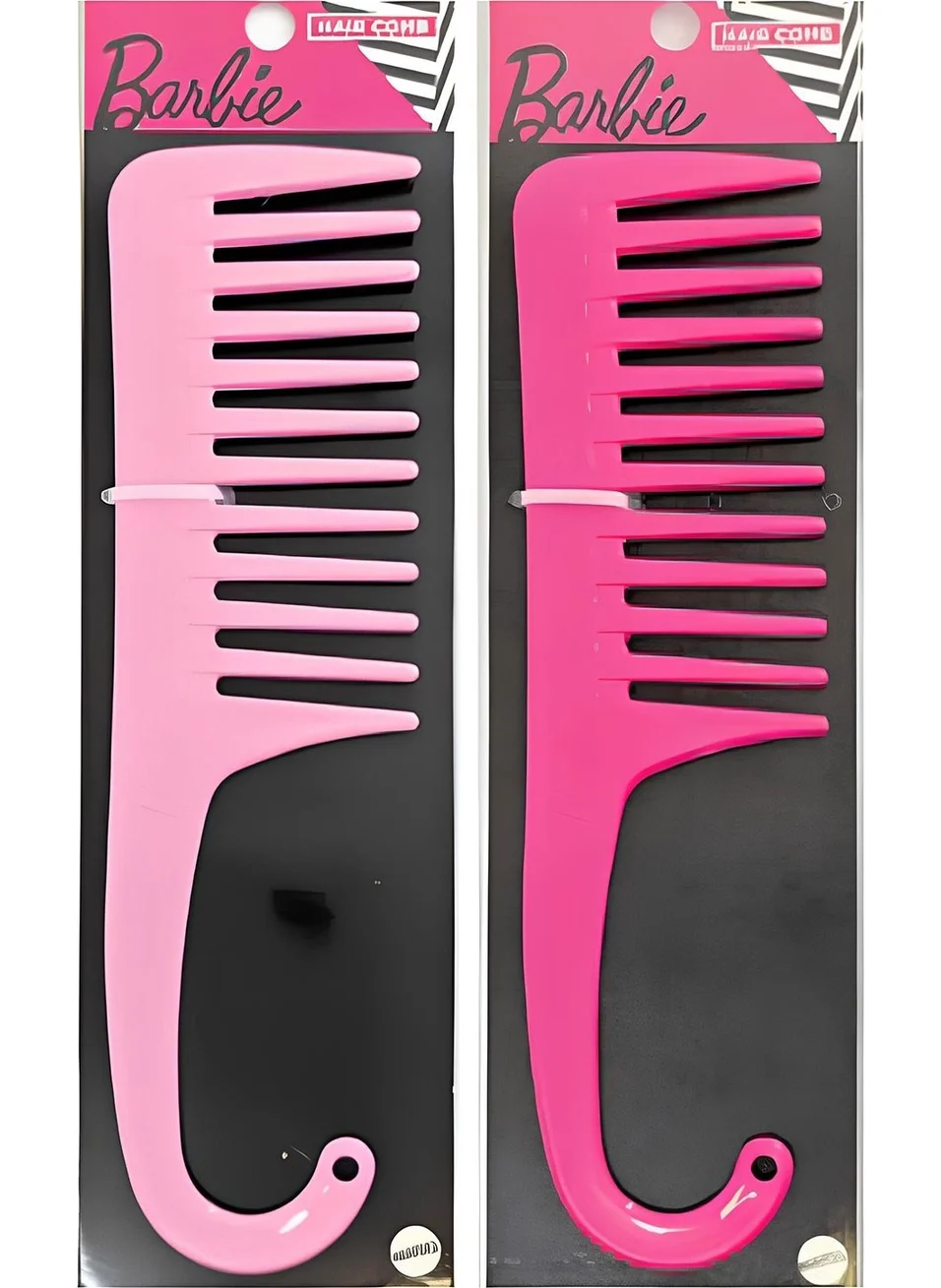 باربي Licensed Pink Wide Tooth Comb - Brb 337