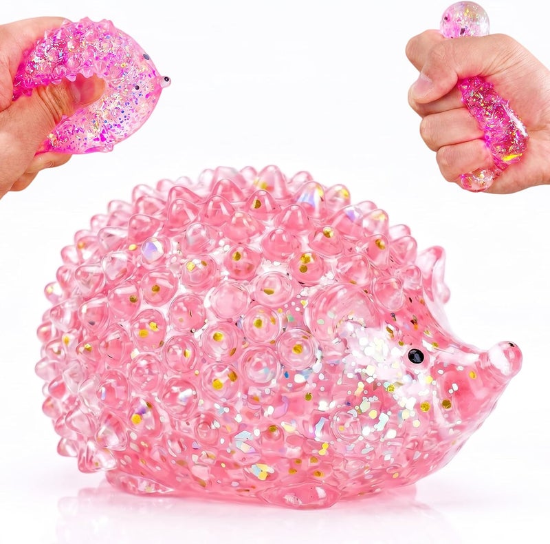EVDERS 1Pcs Hedgehog Squishy Sugar Ball, Slow Rise Stress Relief Toy for Kids - Image 2