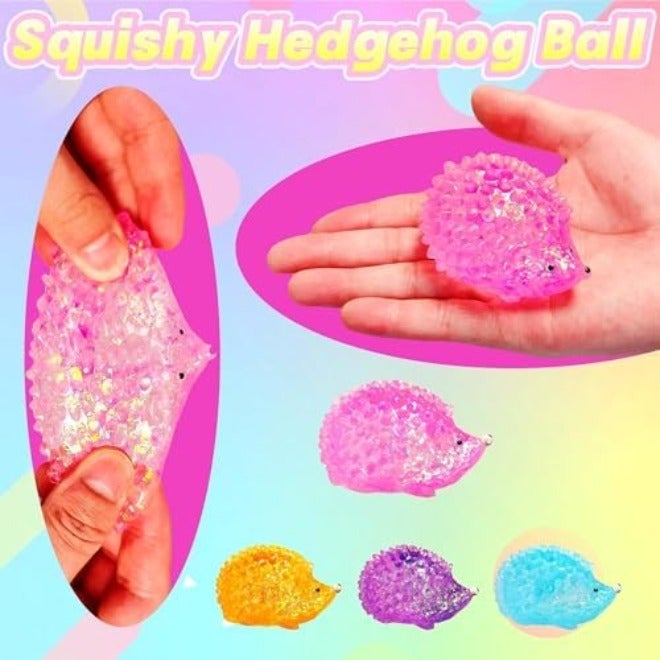 EVDERS 1Pcs Hedgehog Squishy Sugar Ball, Slow Rise Stress Relief Toy for Kids - Image 5