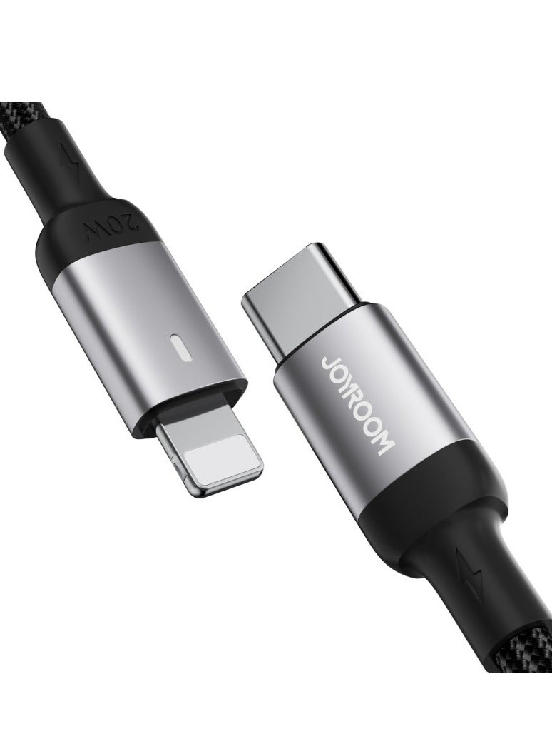 جوي روم كابل سلسلة S-A10 من النوع C إلى Lightning - 30 وات - 1.2 متر - - Image 2