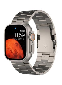 SP Smart Watch 7+1 Ultra with Finger Sensor for Call Answering, Calorie Counting, and Message Notifications – Supports Arabic Language, Comes with 7 Extra Straps, 49mm, Multi-Color  - Image 4