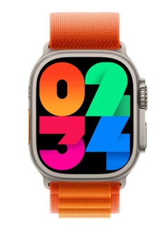 SP Smart Watch 7+1 Ultra with Finger Sensor for Call Answering, Calorie Counting, and Message Notifications – Supports Arabic Language, Comes with 7 Extra Straps, 49mm, Multi-Color  - Image 2