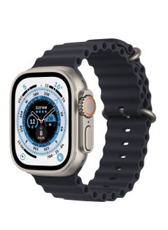 SP Smart Watch 7+1 Ultra with Finger Sensor for Call Answering, Calorie Counting, and Message Notifications – Supports Arabic Language, Comes with 7 Extra Straps, 49mm, Multi-Color  - Image 3