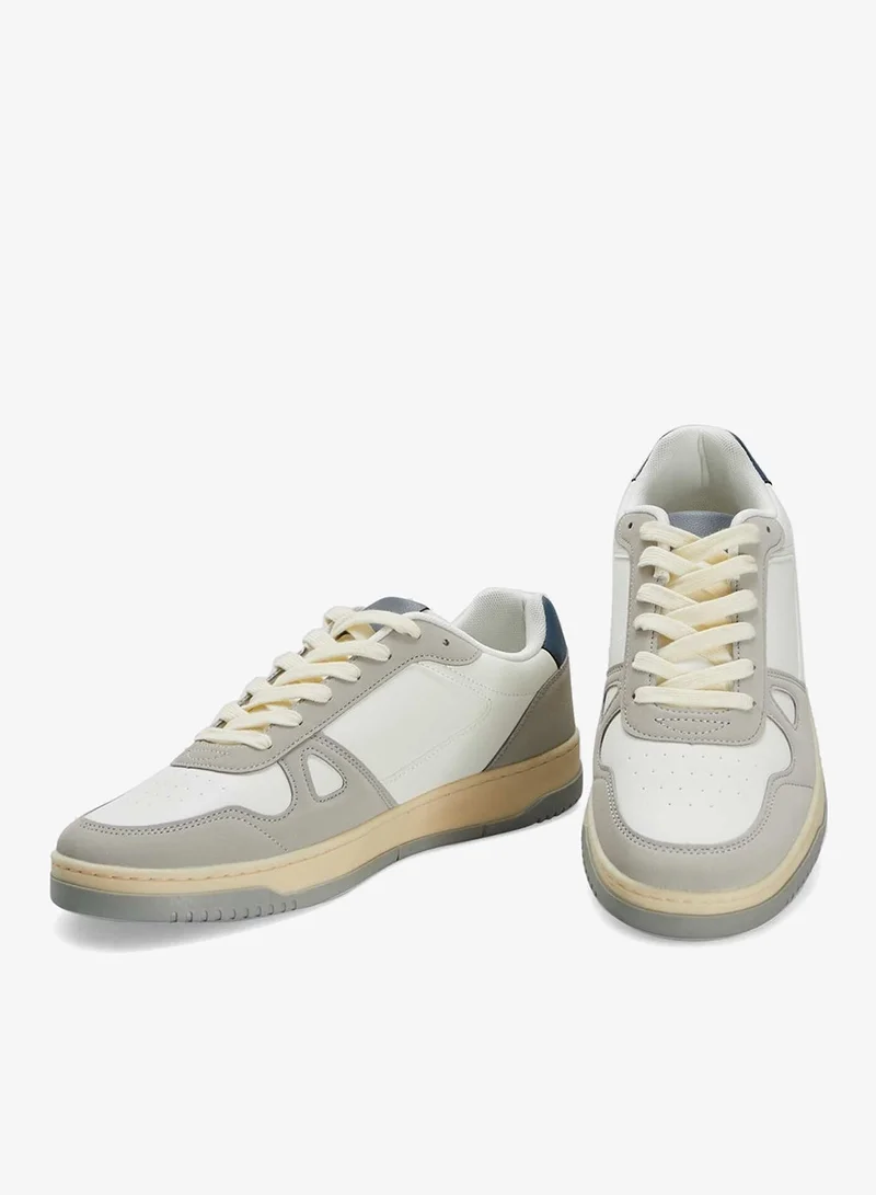 Kiabi  Low-Top Trainers White for Men | Best Price UAE