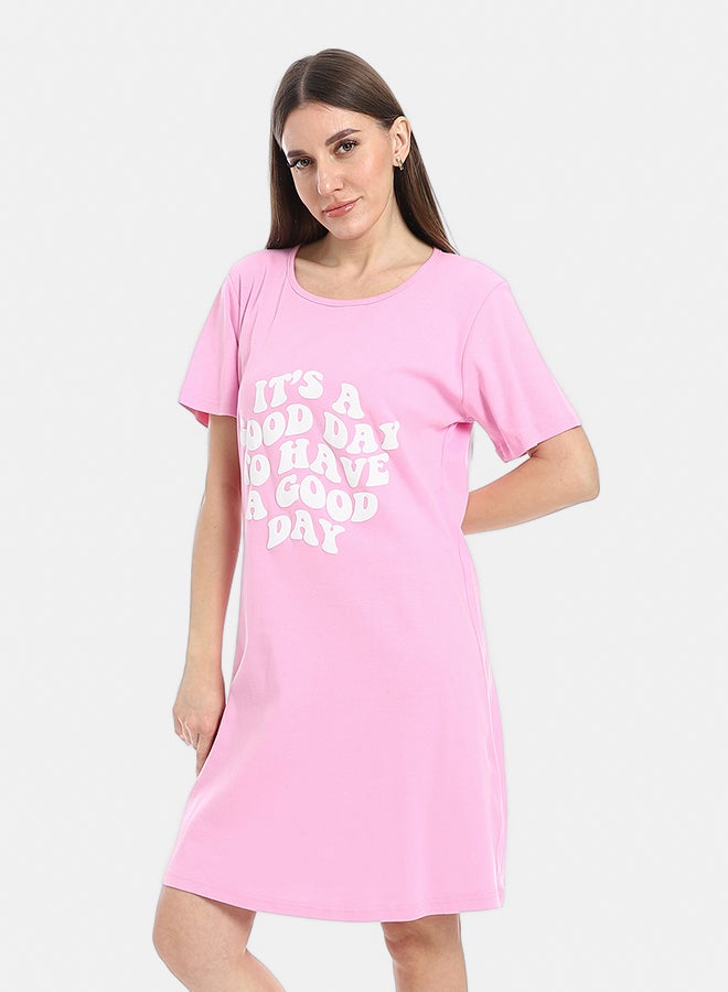 Red Circle sleepshirt short sleeves - Image 2