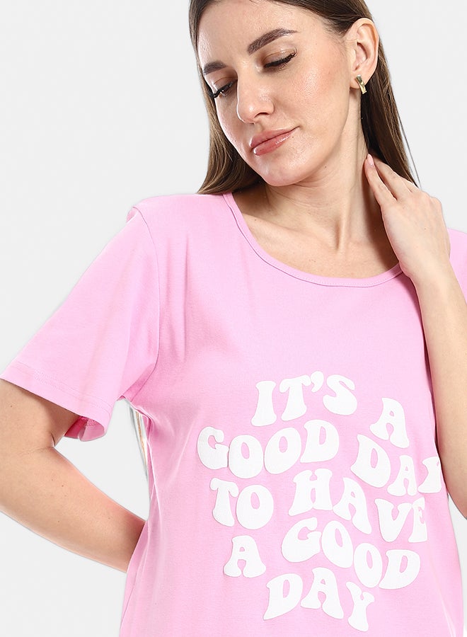 Red Circle sleepshirt short sleeves - Image 4