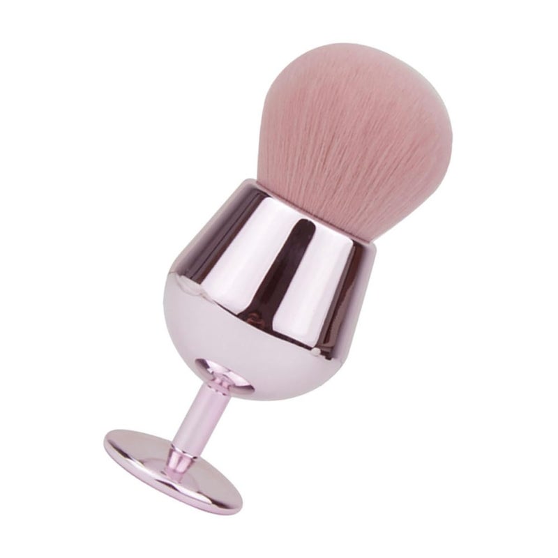 Fluffy Blending Blush Brush and Loose Powder Brush for Women Tool for Foundation and Cheeks Soft Synthetic Bristles for Cosmetics Application - Image 1