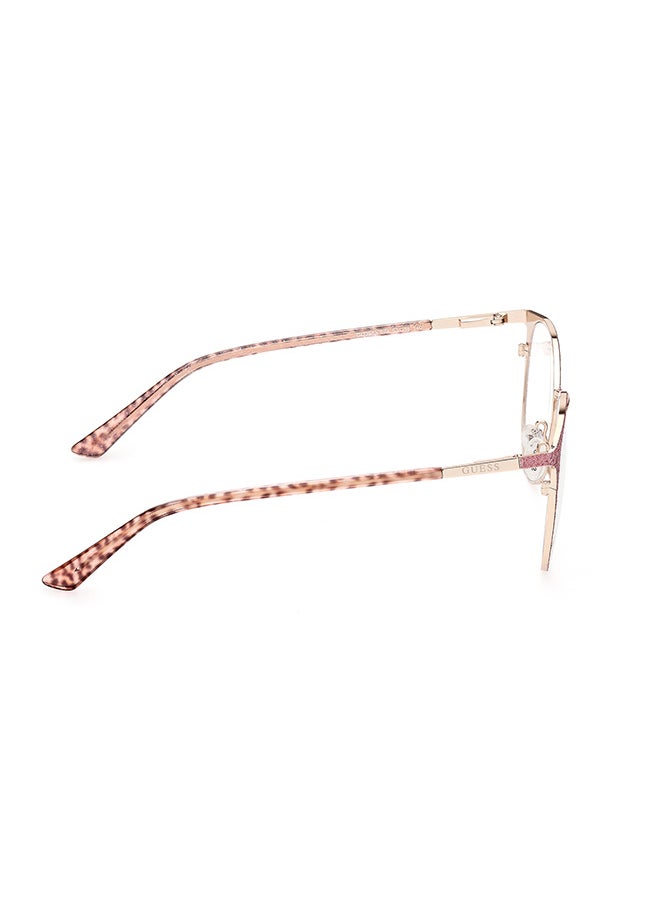 GUESS - Women's Round Eyeglass Frame - GU291307450 - Lens Size: 50 Mm - Image 1