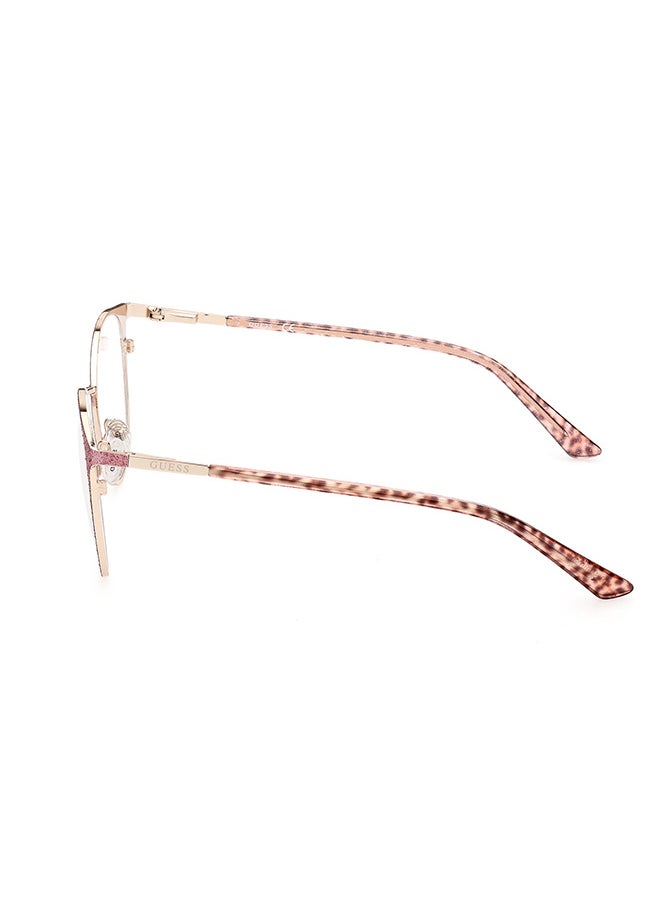 GUESS - Women's Round Eyeglass Frame - GU291307450 - Lens Size: 50 Mm - Image 1