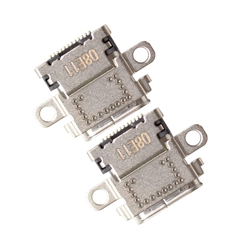 iParto 2 Pack Replacement Type C Port for Nintendo Switch USB C Charging Port Charger Socket Connector Replacement Repair Kit for NS Switch Power Charging Charger DC Jack Socket with Tools - Image 5