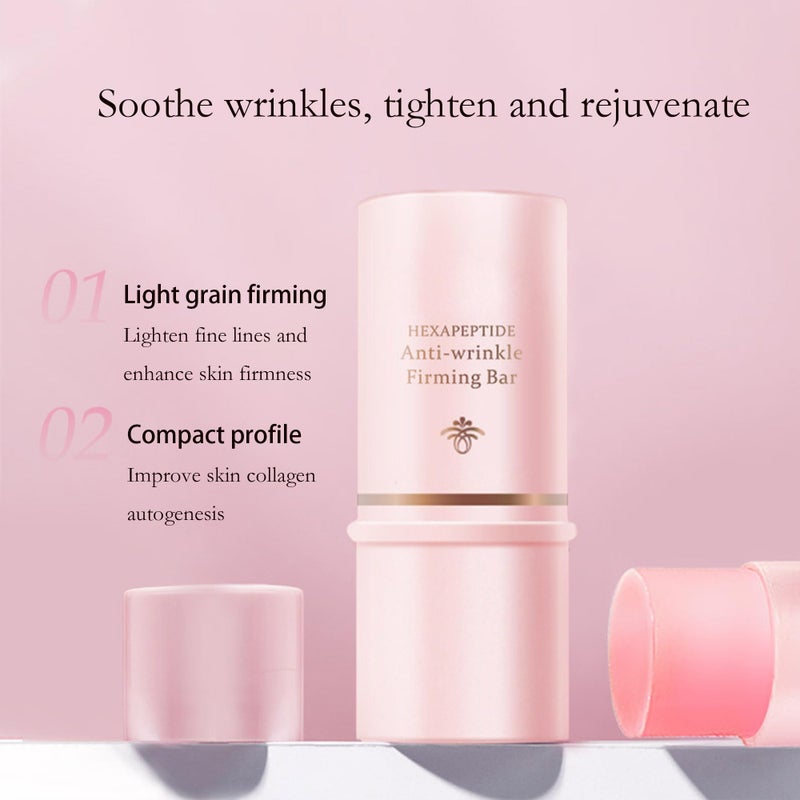 gcdat Wrinkle Bounce Multi Balm Stick Korean, All-In-One Wrinkle Bounce Moisturizing Cream, Hydrating Collagen Moisturizer Face Balm Stick, Compact Moisturizer for Anti-Aging and Watery Glow Skin Care - Image 4