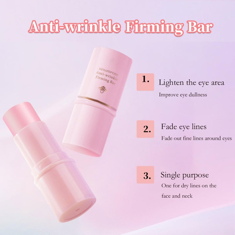 gcdat Wrinkle Bounce Multi Balm Stick Korean, All-In-One Wrinkle Bounce Moisturizing Cream, Hydrating Collagen Moisturizer Face Balm Stick, Compact Moisturizer for Anti-Aging and Watery Glow Skin Care - Image 5