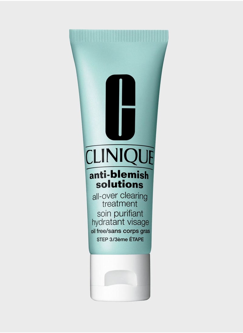 CLINIQUE - Anti-Blemish Solutions All-Over Clearing Treatment 50ml - Image 1