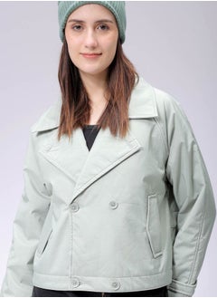 Freehand Women Straight Fit Solid Trench Coat  - Image 1