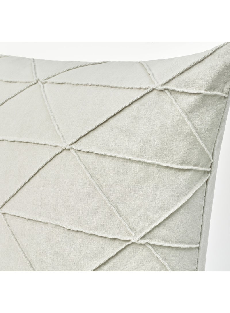 Cushion Cover Light Grey 50X50 Cm - Image 3