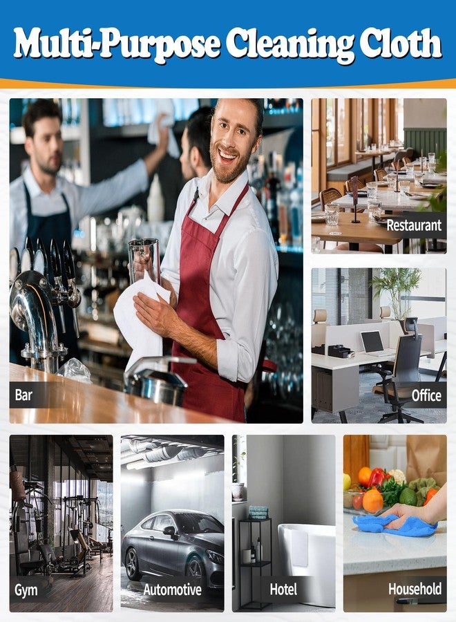 FIXSMITH Shop Towels, Pack of 12, Microfiber Cleaning Cloth Bulk, Microfiber Towels for Cars, Lint Free, Scratch-Free Microfiber Towels, Cleaning Rags for Housekeeping, 11.5 x 11.5 inch - Image 5