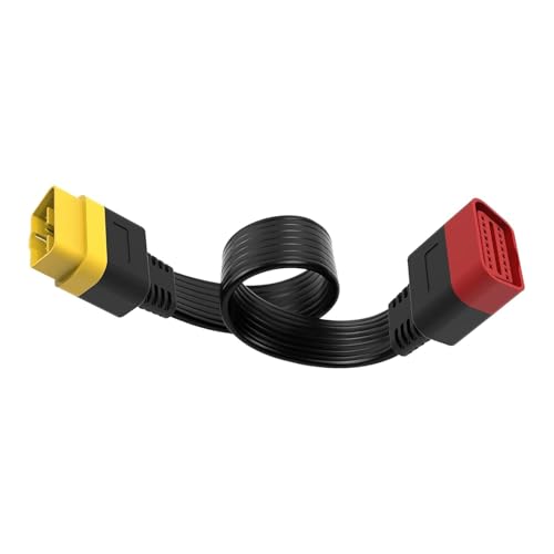 Star AutoLink OBD2 Flat Ribbon Extension Cable for Launch Scanner C Reader 3001 16 PIN OBD Male to Female Extesnsion Cable Car OBD Diagnostic Extender Cord Connector ELM327 OBD2 Cable STAR042 - Image 3