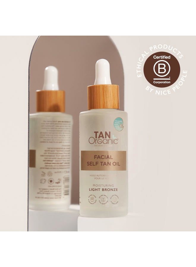 TANORGANIC : Moisturising Facial Tanning Oil - 50 ml - Image 3