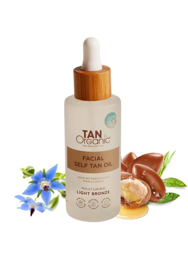 TANORGANIC : Moisturising Facial Tanning Oil - 50 ml - Image 1