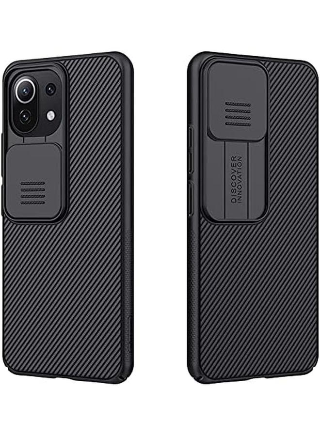 erorex For Xiaomi Mi 11 Lite 4G 5G 11 Lite 5G Ne Case Protective Cover With Camera Protector Hard Pc And Tpu Ultra Thin Anti Scratch Phone Case For Xiaomi Mi 11 Lite 4G 5G Mi 11 Lite Black - Image 1