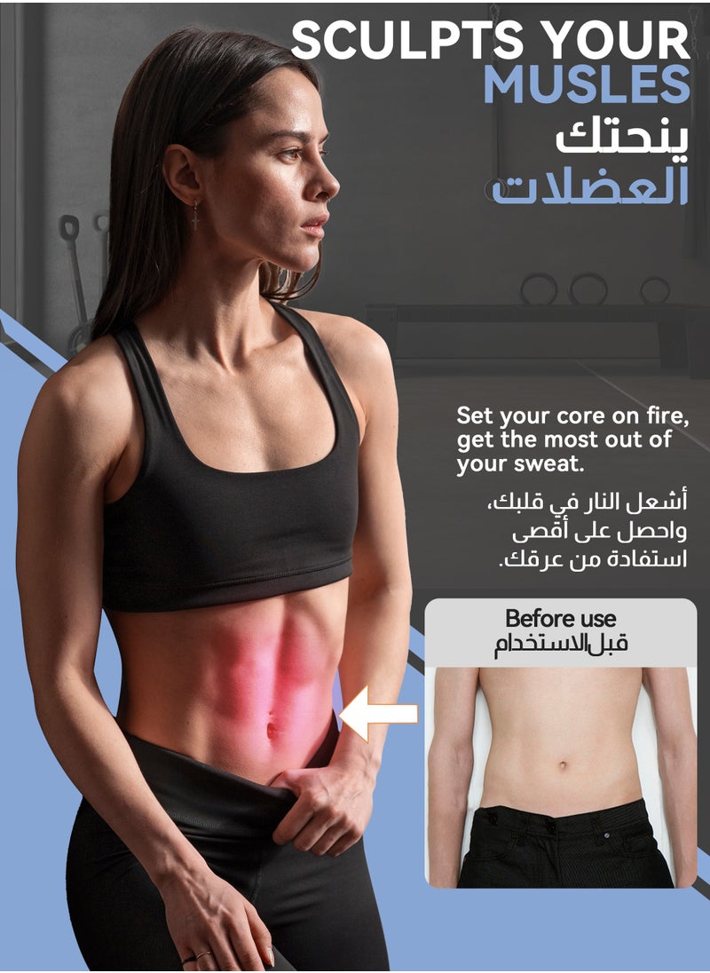 ULHYC - Abdominal Roller with Temporary Elbow Brace and Mobile Phone Holder - Image 1
