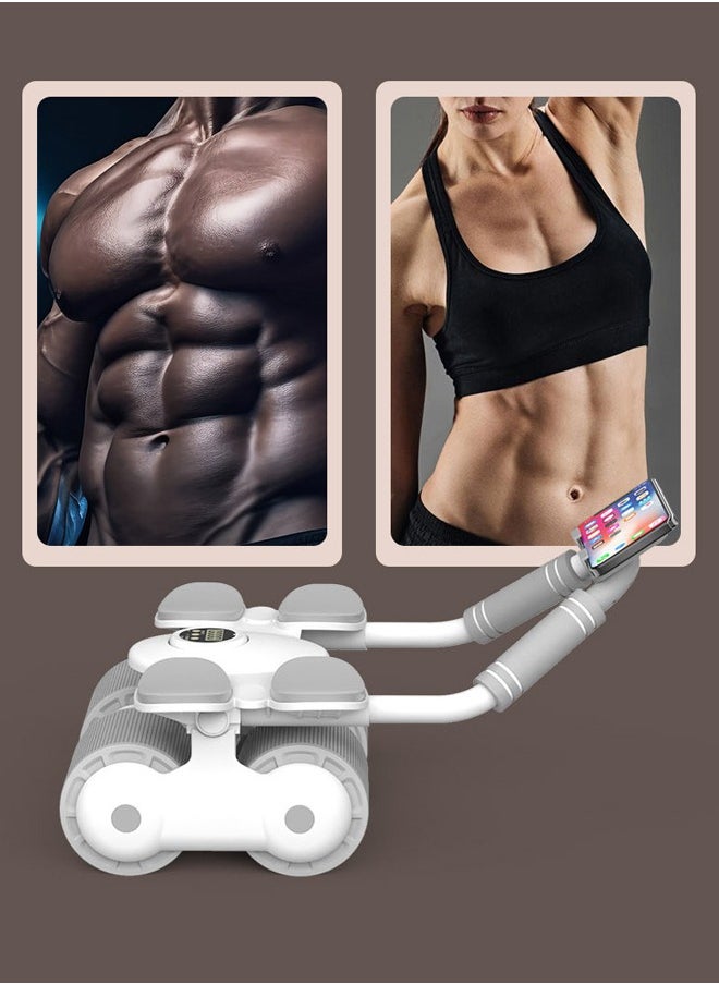 ULHYC - Abdominal Roller with Temporary Elbow Brace and Mobile Phone Holder - Image 1