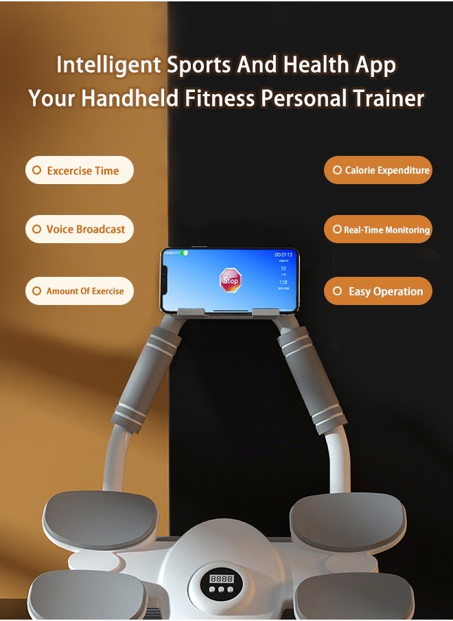 ULHYC - Abdominal Roller with Temporary Elbow Brace and Mobile Phone Holder - Image 1