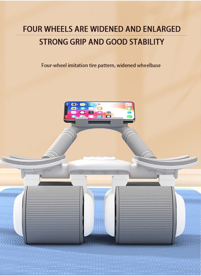 ULHYC - Abdominal Roller with Temporary Elbow Brace and Mobile Phone Holder - Image 1