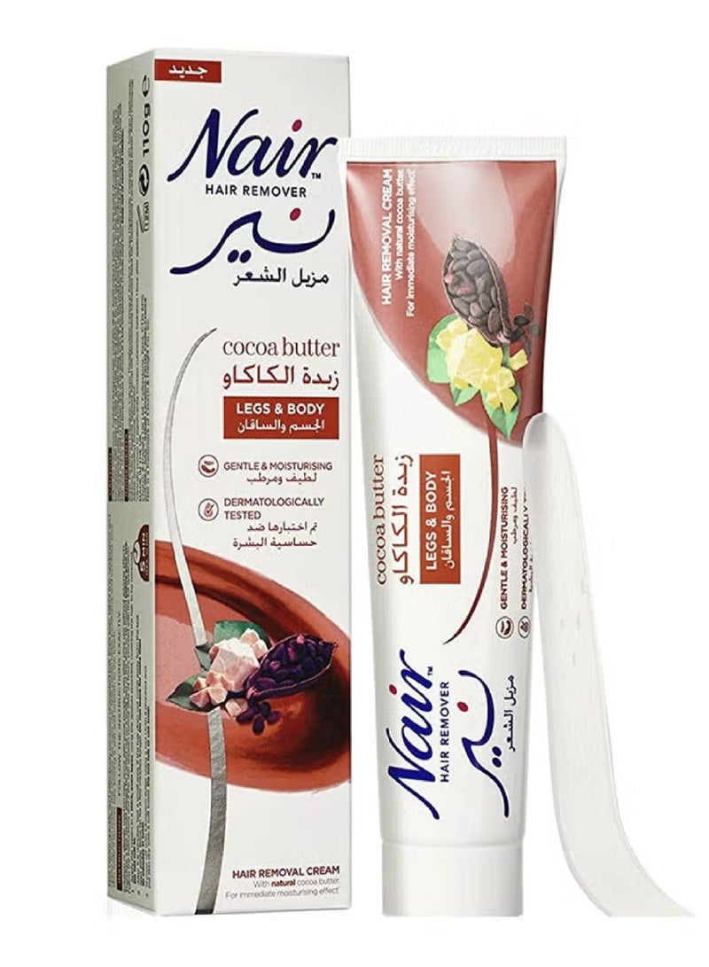 Nair Hair removal cream Cocoa butter