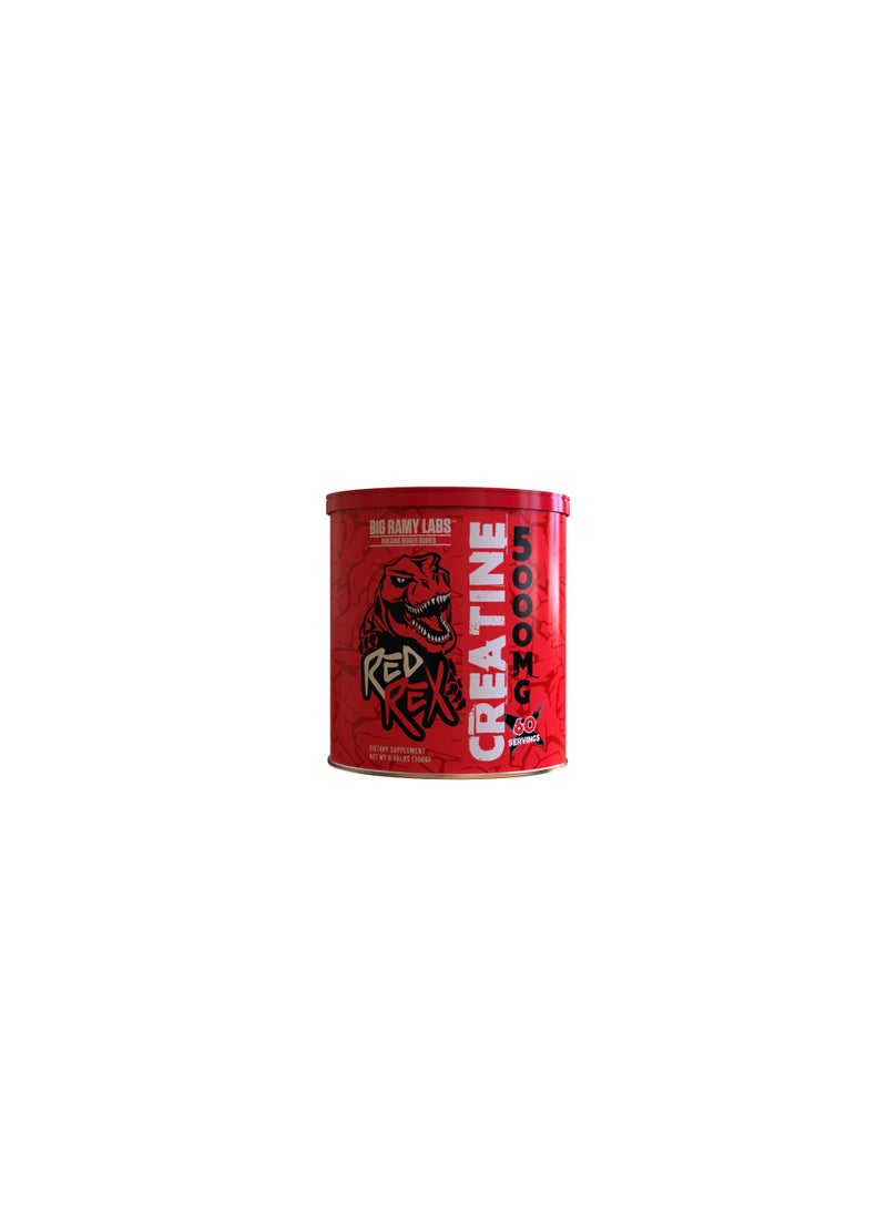 BIG RAMY LABS - REDREX - Creatine Monohydrate - 300gm - 60 serving - Unflavored - Image 1