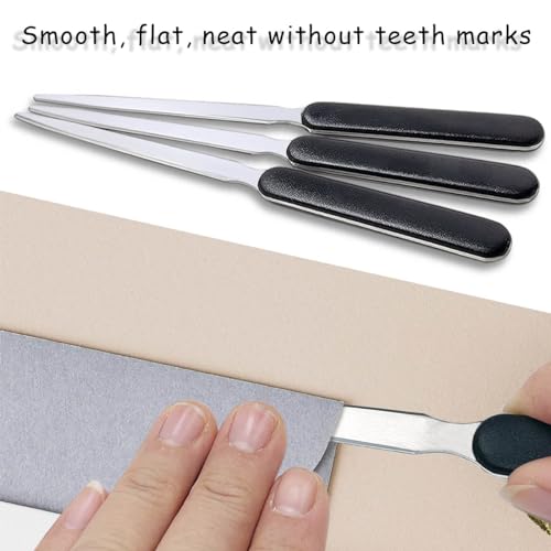Qoaimu 4Pcs Stainless Steel Letter Opener Knife, Lightweight Mail Slitters, Office & Home Use - Image 5