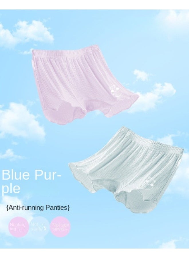 DEESHA Anti-peek Underwear】2-pack Girls' Panties Summer Thin Toddler Shorts - Image 1