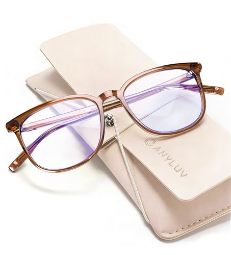 ANYLUV Blue Light Glasses for Woman Men Womens Blue Light Blocking Glasses Computer Glasses Anti Eyestrain - Image 1