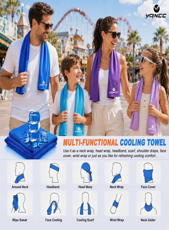 YQXCC 4 Pack Cooling Towels (40"x12") - Image 4