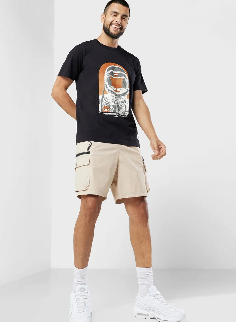 Alpha Industries Nasa Moon T-Shirt