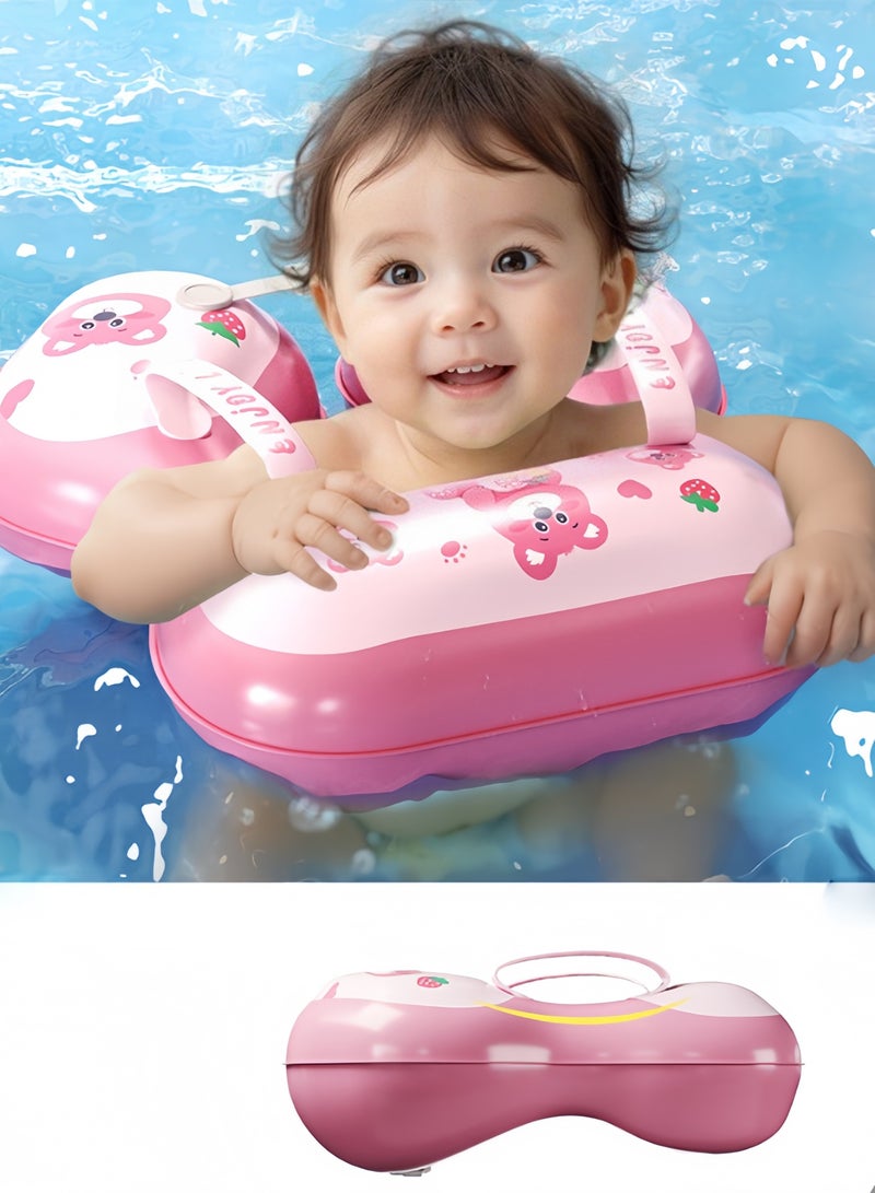 ENJOY LIFE Compression Inflatable Baby Swim Flotation Baby Swim Newborn Pool Flotation Swim Ring Baby Soft Waterproof Swim Ring is adjustable and suitable for babies aged 15-36 months - Image 5