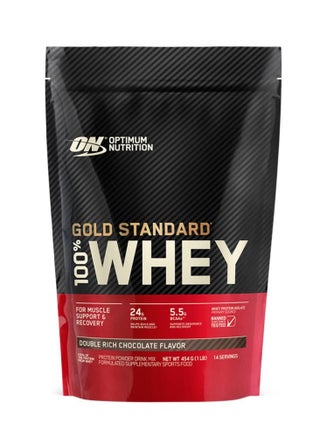 Gold Standard 100% Whey Protein Powder, for Muscle Support & Recovery, Primary Source Whey Protein Isolate - Double Rich Chocolate, 454 Grams (1 lb) - pzsku/Z485D56C810118BB8CF49Z/45/_/1667388688/f9f7a427-72de-4325-bb46-b5e99e1a13f0