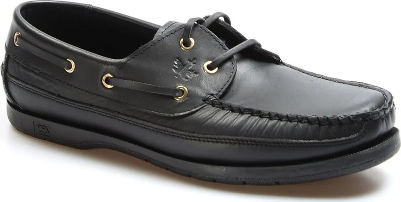 Fast Step Genuine Leather Black Men's Loafer Shoes 628madaxfast